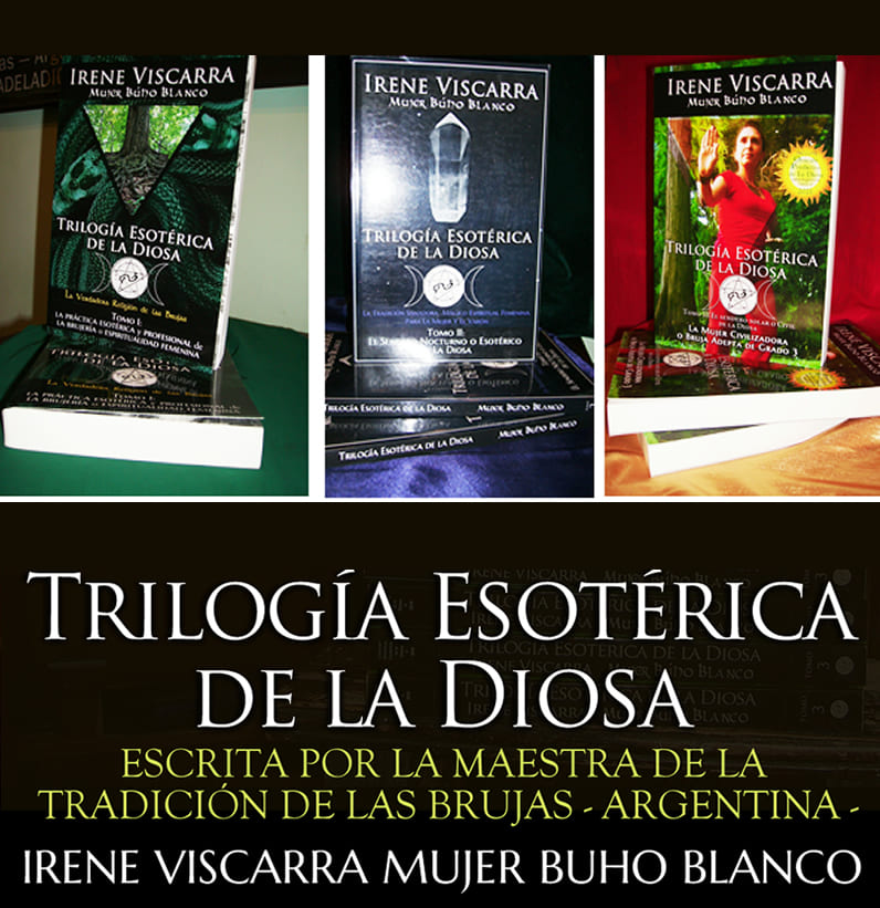 Trilogía Esotérica de La Diosa Tomo 3 en la colección de libros de magia, chamanismo, sanacion, brujeria, magia, espiritualidad y religion La Diosa